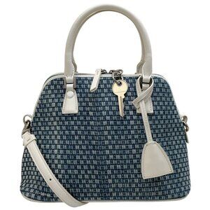 Martin Margiela Woven Denim Two Way Bag